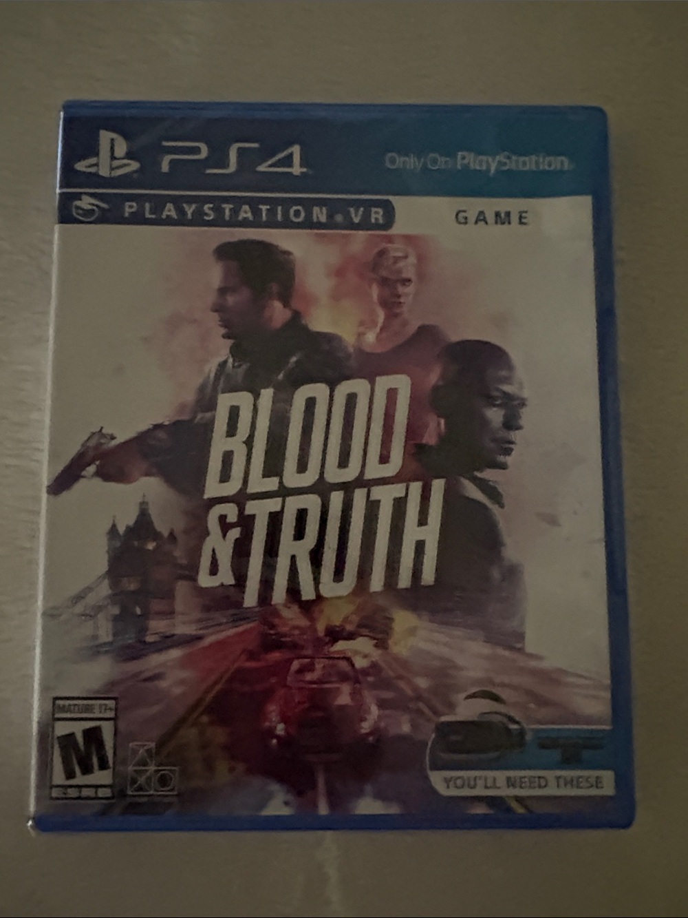 Blood & Truth VR Sony PlayStation 4 PS4 Video Game New Sealed